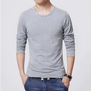 T-shirts en coton de haute qualité pour hommes 2026 – Personnalisables, meilleur design, style décontracté, légers, à manches longues – Vente en gros - Product Image 3