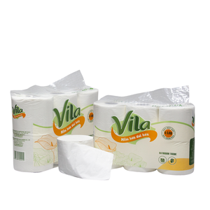 Wholesale OEM/ODM Pocket Toilet Tissue 6 <b>Rolls</b> Per Bag 100% Virgin Wood Pulp 4Ply Or Custom Layers - Product Image 1