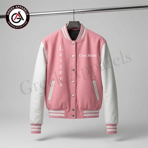 Custom Made Kansas State Sports Baseball Team <b>Jackets</b> <b>Men's</b> Casual Varsity <b>Jackets</b> with Logo Printing for Autumn Season - Product Image 4