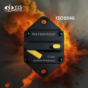 Interruptor de reinicio manual de montaje en panel impermeable para barco - Product Image 5