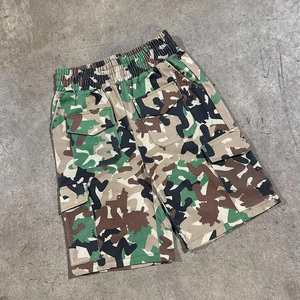 Conjunto de Pantalones Cargo y Shorts 2 en 1 para Hombre, Transpirable, Ligero, de Lona, con Estampado de Camuflaje, Corte Holgado, 100% Algodón, para Verano - Product Image 2
