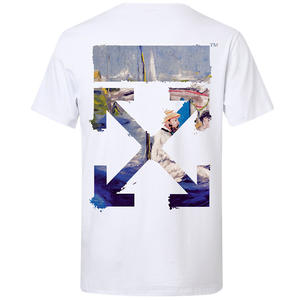 Custom Made ODM Cotton Men's Stand Collar Short Sleeve Twill Fabric Formal Style Plain Tee Logo Printing Private Label - Product Image 6