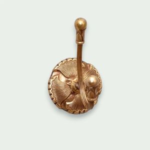 Luxury Brass Wall <b>Hooks</b> Decorative Entryway Organizer <b>Towel</b> Hanger Stylish Wall Mounted Utility Accessory - Product Image 1
