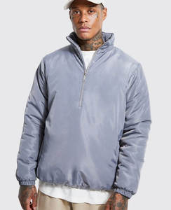 Chaqueta cortavientos informal de invierno para hombre de alta calidad al por mayor, servicio OEM, abrigo de burbujas cálido para exteriores, chaqueta acolchada con capucha teñida Lisa para hombre - Product Image 2