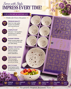 Juego de 13 Piezas de Regalo de Pudín de Lujo, Juego de Tazones de Postre de Vidrio con Cuchara, Diseño con Estampado de Frutas, para Regalos de Boda y Festivales - Product Image 3