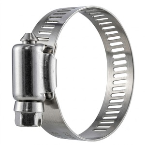 Abrazadera de Manguera Ajustable de Acero Inoxidable de Alta Resistencia con Accionamiento por Tornillo Sin Fin, Pulida, para Uso Industrial y Automotriz, Accesorio de Fijación para Tuberías, Suministro de Ferretería - Product Image 6