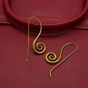 Pendientes de Latón de Estilo Popular, Tendencia en el Mercado de Artesanía en Metal, Acabado Liso, Precio de Fábrica al por Mayor, Artículo para Uso en Artesanía Metálica - Product Image 6