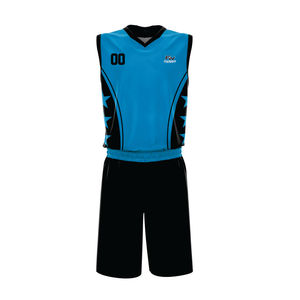 Conjunto de Uniforme de Baloncesto Personalizado Negro y Verde, Sin Mangas, Cuello en V, Poliéster Transpirable, Ropa Deportiva Unisex, Cintura Elástica - Product Image 3