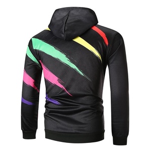 Offre Spéciale Produits Sweat à capuche personnalisé imprimé pour hommes Coton Polyester Manches complètes Sweat à capuche personnalisé pour hommes Sublimation - Product Image 2