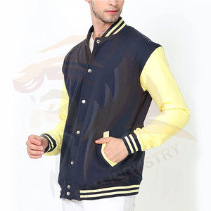 Chaquetas Varsity para Hombre Más Vendidas para Invierno, Hechas con Tela de Lana de Alta Calidad, Estilo Urbano - Product Image 3