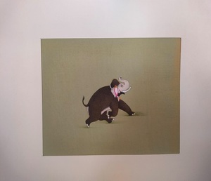 Pintura de Pared de Elefante Hecha a Mano, Estilo Tradicional Indio, Arte en Lienzo Pintado a Mano, Diseño de Elefante, Decoración para el Hogar, Artículo de Regalo - Product Image 2