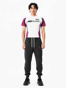 Pantalon de jogging en molleton écoresponsable sur mesure de haute qualité pour homme, coupe ample, taille mi-haute, avec cordon de serrage, grandes tailles - Product Image 1