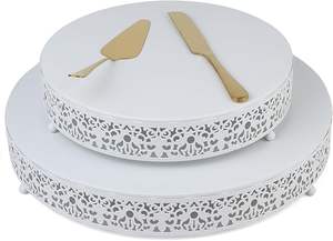 Support à gâteau élégant pour une présentation moderne des desserts, idéal pour la présentation de gâteaux en boulangerie et lors de célébrations - Product Image 5