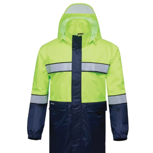 [TBUC Safety] Vêtements de travail unisexes de marque coréenne OEM/ODM TBS-5003, combinaison de travail, veste de sécurité haute visibilité, rembourrée, coupe-vent, imperméable - Product Image 1