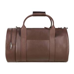 Sac de voyage en cuir véritable imperméable pour usage quotidien avec grande capacité - Sac de voyage en cuir marron - Product Image 5