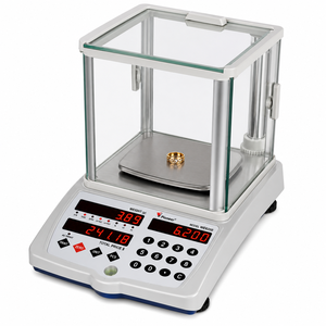 Balance électronique de laboratoire de précision 1200g x 0,01g avec pare-brise en verre - Product Image 6