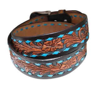 Cinturón de Cuero Vacuno Argentino de Primera Calidad, Estilo Western, con Hebilla Intercambiable, Unisex - Product Image 6