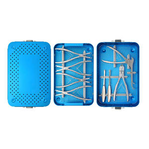 Juego de instrumentos manuales de acero inoxidable de alta calidad para sutura ortopédica de menisco, para artroscopia, con hilo de paso de alambre, CE, de Grip Surgical - Product Image 3