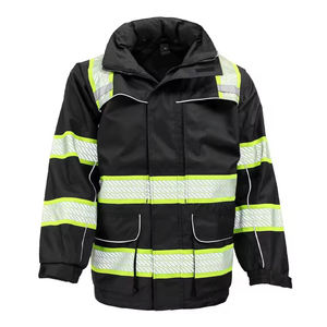 OEM Professional <b>Work</b> Clothing Custom Label Durable Safety Apparel Polyester Hi Visibility <b>Waterproof</b> Heavy Duty Jacket Trouser - Product Image 1