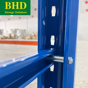Heavy Loading Capacity Upright Pallet <b>Racking</b> Column Stacking Racks <b>Shelves</b> Warehouse Storage Corrosion Protection CE Certified - Product Image 2