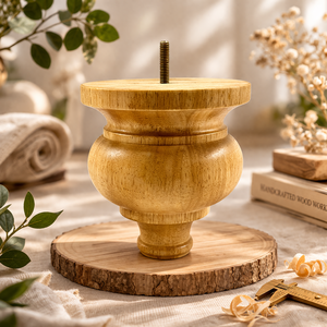 Luxury Large Solid Wood Furniture Leg Elegant Decorative Classic Design for <b>Sofa</b> Cabinet Coffee Table - Product Image 4