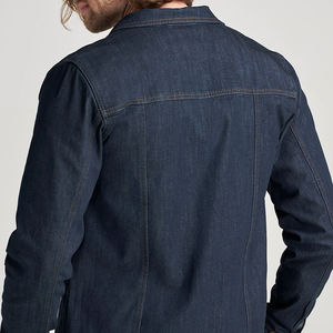 Chaqueta Vaquera Casual Premium para Hombre de Invierno - Antibacteriana y Cortavientos, Estilo Urbano Moderno con Logotipo Frontal - Product Image 6