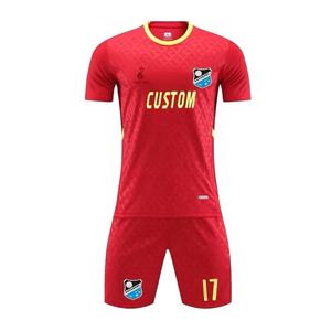 Kits de entrenamiento de equipo sublimados con logotipo personalizado, camiseta de pantalones cortos, conjuntos completos de uniformes, camisetas de fútbol, camiseta de fútbol para hombres - Product Image 1