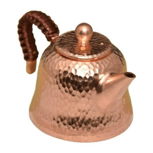 Vintage Brass Tea <b>Kettle</b> With Lid Metal Handle Round Design For Kitchenware Dining Table Use Handmade Tea Pot On Sale - Product Image 6