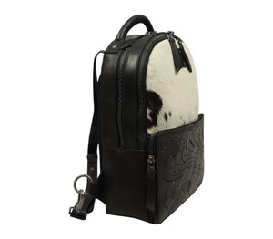 Cowhide Leather <b>Backpack</b> Handmade <b>Black</b> Designer Daypack Multi Compartment Zipper Travel Office Casual Premium <b>Backpack</b> Bag - Product Image 4