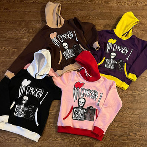 Conjunto Deportivo de Algodón 100% de Alta Calidad con Estampado Urbano y Pantalones Acampanados – Atuendo Urbano de Dos Piezas Personalizado Premium - Product Image 6