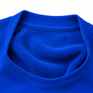 Sudadera de Cuello Redondo para Hombre, Color Azul Rey, con Escudo Bordado de Phi Beta Sigma 1914, Manga Larga, Forro Polar, Informal, para Invierno - Product Image 6