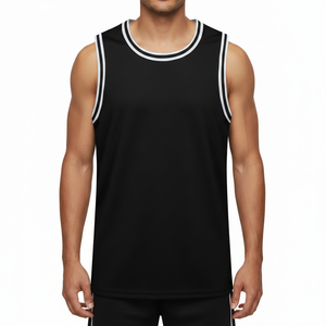 Uniforme de Baloncesto Reversible al por Mayor, 100% Poliéster, Jersey de Baloncesto con Diseño Personalizado, Jersey de Equipo con Estampados - Product Image 1