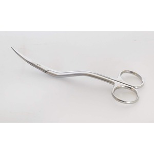 Bent Handle Curved Embroidery <b>Scissors</b> Manual Stainless Steel CE Hospital Premium Regal Impex - Product Image 1