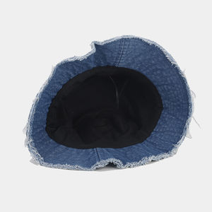 Sombrero de Pescador de Lona para Hombre, Color Sólido, con Bordado, Protección Solar, para Senderismo, Viajes y Uso Casual, Nuevo para Verano - Product Image 4