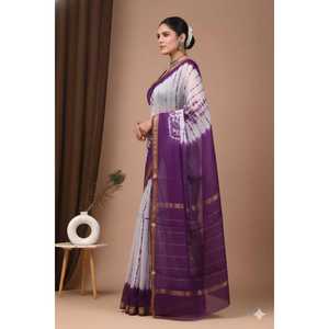 MAHESWARI SILK SHAWL SAREE - Product Image 1