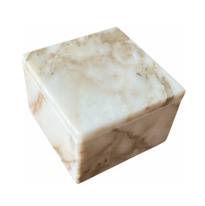 Gorgeous Designer Marble Jewelry Box Bedroom Vanity And Stone Crafts Jewelry Box Popular White Luxury Gift Box - Product Image 3