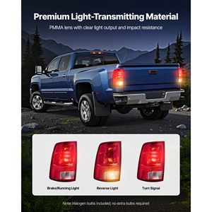 ชุดไฟท้ายด้านซ้ายแบบฮาโลเจนสำหรับรถ Dodge Ram 1500 2500 3500 ปี 2009-2020 ใช้ได้กับรุ่น Ram 1500 Classic ปี 2019 - Product Image 4
