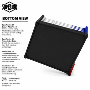 Nouvelle housse de ring de boxe personnalisée de qualité supérieure avec logo imprimé, pour sol de ring de boxe - Product Image 6