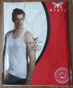 Hot Sale <b>Men's</b> Casual <b>White</b> <b>Vest</b> 100% Ring Spun Combed Cotton Breathable Single Jersey Fabric Soft Feel Comfortable Inner Wear - Product Image 5