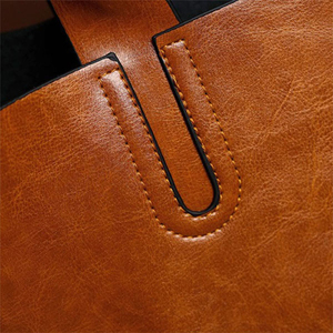 AZORES SPORTS Genuine Leather Handbags Women Durable Zipper Closure Stylish <b>Shoulder</b> Bag Customizable Options Everyday Outdoor - Product Image 6
