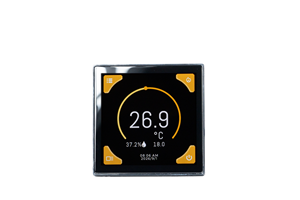 Thermostat de chauffage au sol coloré pour chaudière, chauffage électrique, radiateur TRV Thermostat BACnet avec écran tactile couleur - Product Image 1