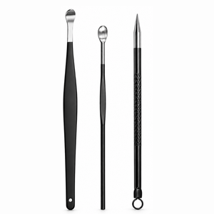5 pièces d'outils de manucure professionnels en acier inoxydable avec coupe-ongles 5 en 1, ensemble de soins personnels portable pour adultes - Product Image 2