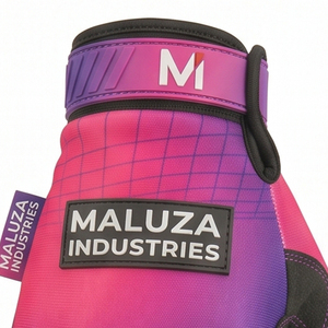 MALUZA INDUSTRIES Heavy Duty Anti-Impact Mechanic <b>Gloves</b> Padded Palm Anti-Slip Touchscreen Reinforced Cuff General Purpose - Product Image 3