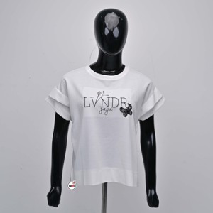 MRI Made Premium Quality With Custom Logo <b>T</b> <b>Shirt</b> For Womens <b>Sequin</b> Chenille Unique Embroidery Short Sleeve Crew Neck <b>t</b>-<b>shirt</b> - Product Image 1