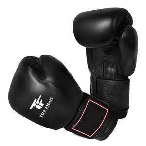 Gants de boxe de haute qualité en cuir de vachette, gants de sparring professionnels, design personnalisé - Product Image 4