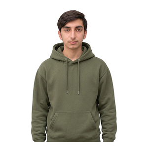 Cotton Pullover <b>Hoodie</b> Relaxed Fit Streetwear Sweatshirt Custom Private Label Apparel Manufacturing For Fashion Clothing Brands - Product Image 1