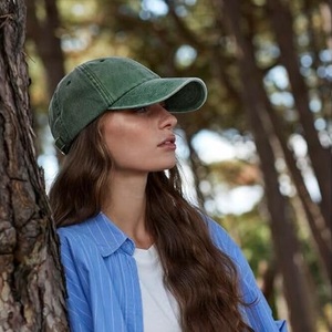 Casquette de baseball vintage non structurée en coton à 6 panneaux avec logo brodé, pour hommes et femmes, de haute qualité, style hip-hop, vente en gros à prix réduit - Product Image 4