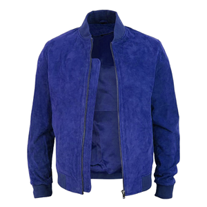 High Quality Premium Men's <b>Winter</b> <b>Leather</b> <b>Jacket</b> High Quality Thick <b>Jacket</b> with Embroidered Technics Crocheted Weaving - Product Image 4