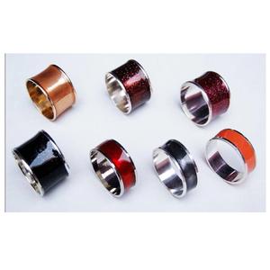 Anillos para Servilletas Elegantes, Modernos, Brillantes, de Aluminio Ecológico y Duradero en Varios Colores, Accesorio para Mesa de Eventos - Product Image 2