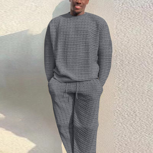 Two-Piece Men's Summer Sportswear <b>Set</b> Plus Size Quick Dry Breathable Athletic Short Jogging Suit Solid Polyester/Cotton High - Product Image 2